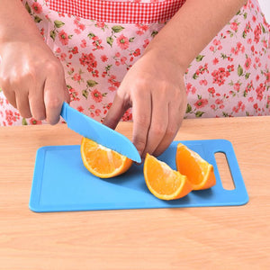 5 Pieces Kids Kitchen Knife Set  Toddler’Plastic Kitchen Knife Set - Kids Safe Cooking Knives  Chef Nylon Knife/Children