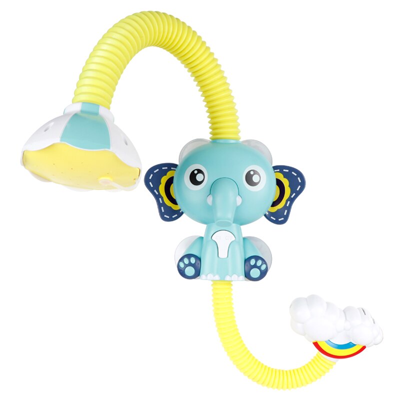 Baby Bath Toy Elephant Spray Toddler Electric Shower Boys Swimming Water Toys Yellow Duck Cute Turtles Dinosaur Egg for Kids