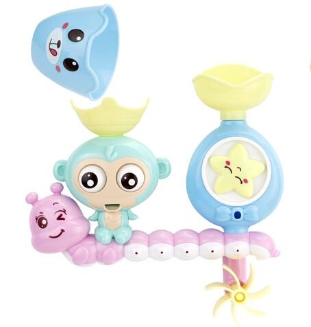 Baby Bath Toy Elephant Spray Toddler Electric Shower Boys Swimming Water Toys Yellow Duck Cute Turtles Dinosaur Egg for Kids