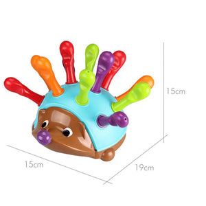 Baby Toys 13 -24 Months Matching Sorter toy Hedgehog Sorter Toy Kids Stacking Toys Toddler Montessori Toy Interactive Game Gift