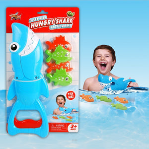 Shark Grabber Fish Baby Bathtub Bath Toys Toddler Interactive Swiming Pool Fishing Tool Outdoor Beach Water Toy Gifts for Boy