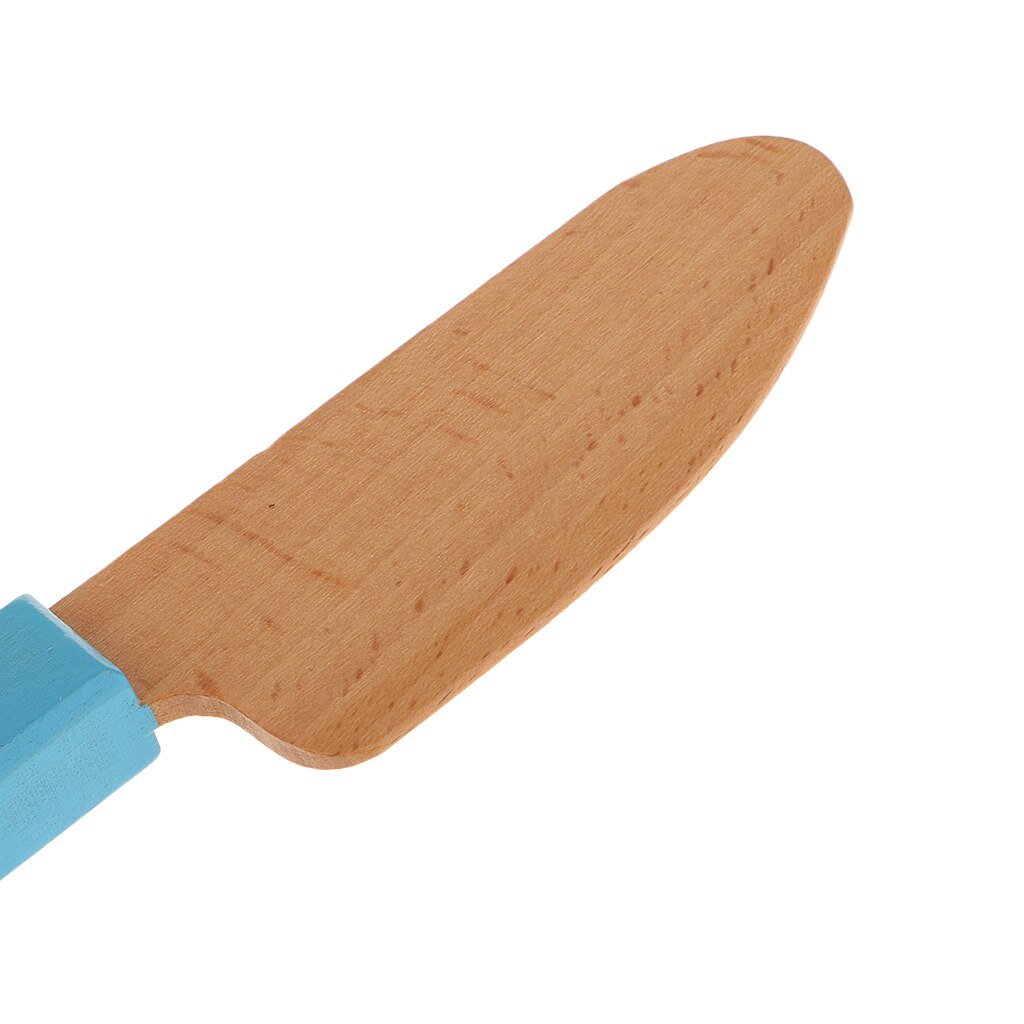 Simulation Wooden Knife Toy with Elegant Handle  Kids Toddlers Kitchen Role Play