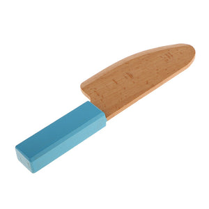 Simulation Wooden Knife Toy with Elegant Handle  Kids Toddlers Kitchen Role Play