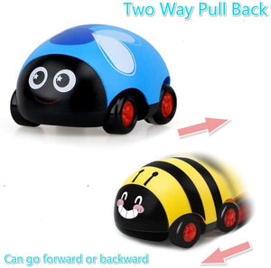 Toys Car for Kids  Push & Go Toddler Insect Toy Cars  Birthday Gifts  Baby Party Favors  Pull Back and Go Car Toy