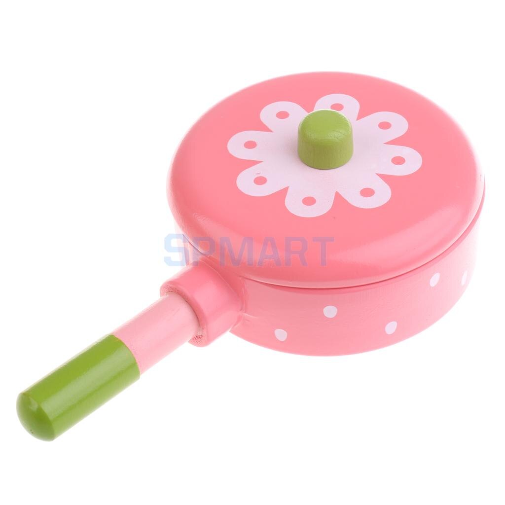 Wooden Cookware/ Fish/ Sundae/ Popsicle Fast Food Kitchen Food Cooking Pretend Play Educational Toy for Kids Children Toddlers